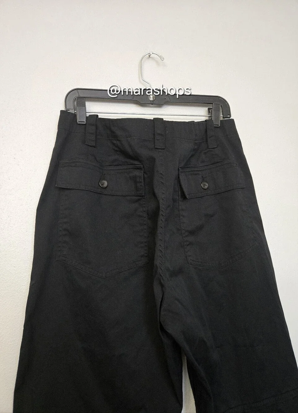 ALC Brayden Cotton Twill Pant Black